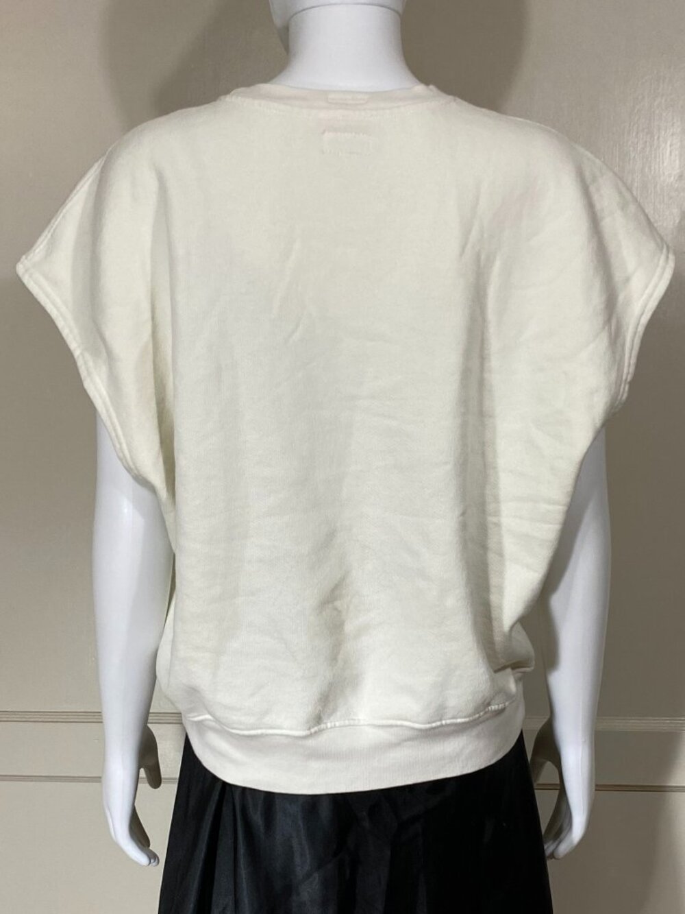 MOTHER The Drop Square Short Sleeve Over Mother Rainbow Sweatshirt M ($150) - Picture 5 of 12